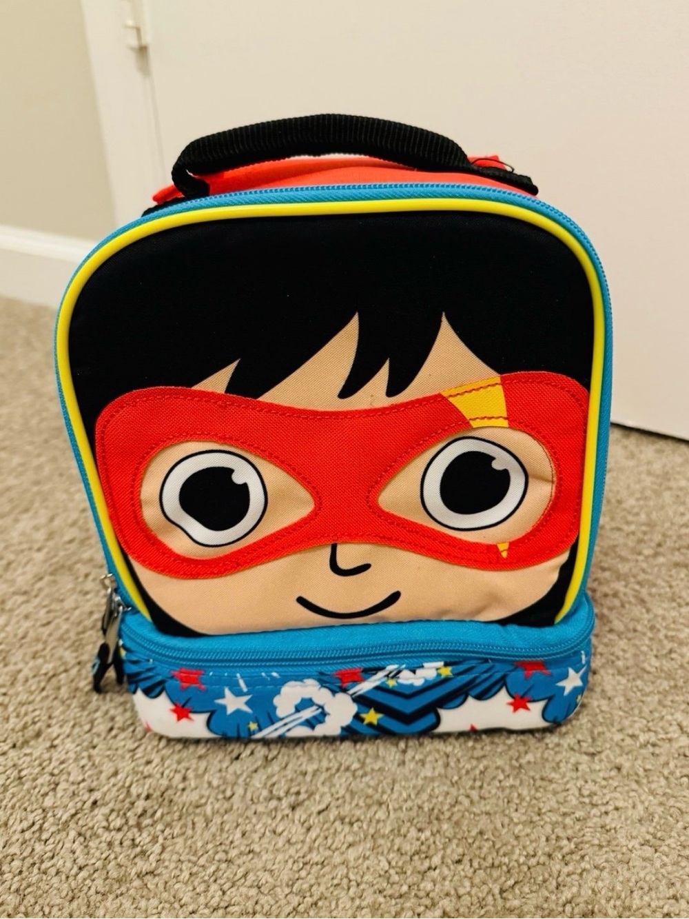 RYANS WORLD RYAN W/CAPE Insulated Soft Lunch Box